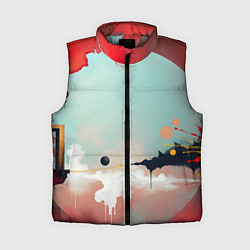 Женский жилет Сюрреалистичная абстракция