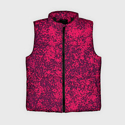 Женский жилет Насыщенный розовый текстура