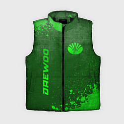 Женский жилет Daewoo - green gradient вертикально