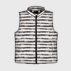 Женский жилет Тёмные полосы на светлом