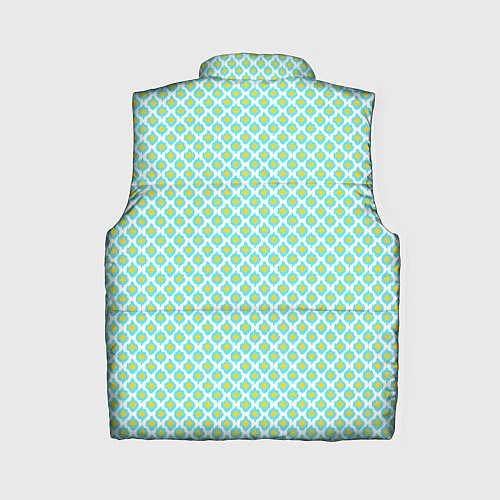 Женский жилет Ikat ogee - этнический узор / 3D-Светло-серый – фото 2