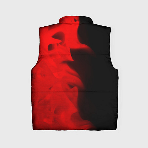 Женский жилет Dongfeng - red gradient по-вертикали / 3D-Черный – фото 2