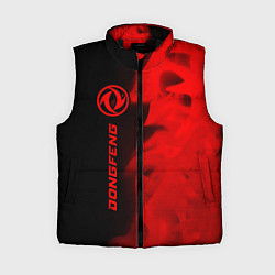 Женский жилет Dongfeng - red gradient по-вертикали, цвет: 3D-черный