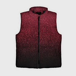 Женский жилет Амарантовый градиент крошка