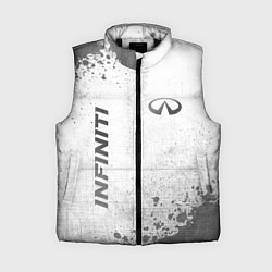 Женский жилет Infiniti - white gradient вертикально