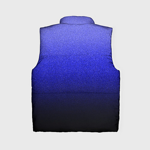 Женский жилет Градиент индиго из синего в чёрный / 3D-Черный – фото 2