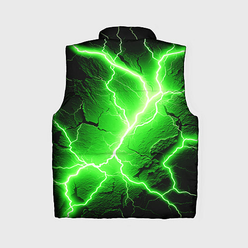 Женский жилет Color green black / 3D-Черный – фото 2