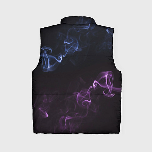 Женский жилет Color black blue pink / 3D-Черный – фото 2