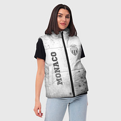 Женский жилет Monaco - white gradient вертикально, цвет: 3D-черный — фото 2