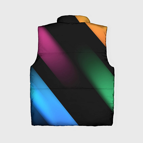 Женский жилет Multicoloured / 3D-Черный – фото 2