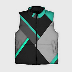 Женский жилет Multicoloured, цвет: 3D-черный