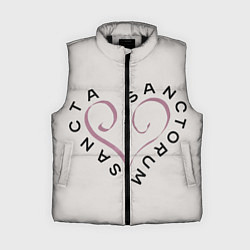 Женский жилет Sancta sanctorum, цвет: 3D-черный