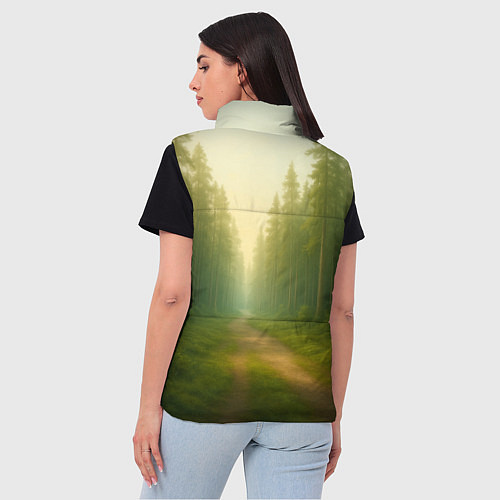 Женский жилет Патапим мем / 3D-Красный – фото 4