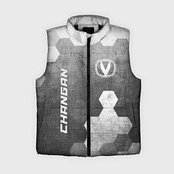 Женский жилет Changan - grey gradient вертикально