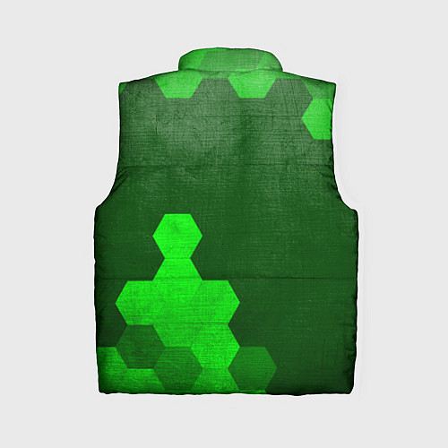 Женский жилет ARC Raiders - green gradient вертикально / 3D-Черный – фото 2