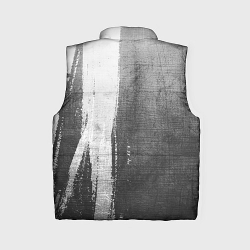 Женский жилет Bon Jovi - grey gradient по-вертикали / 3D-Черный – фото 2