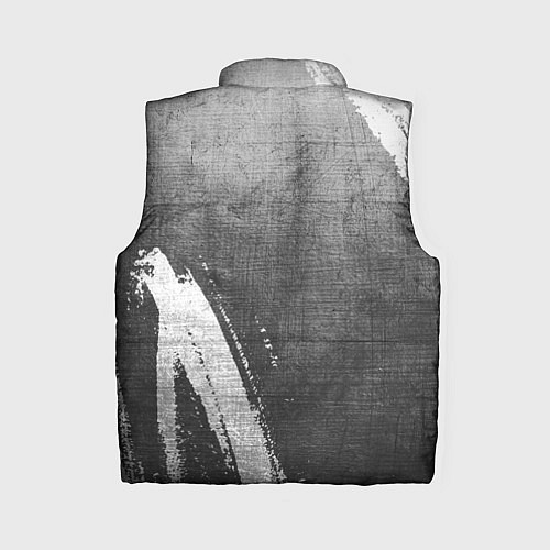 Женский жилет Ajax - grey gradient вертикально / 3D-Черный – фото 2