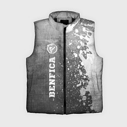 Женский жилет Benfica - grey gradient по-вертикали, цвет: 3D-черный