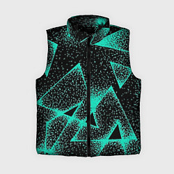 Женский жилет The triangle is light blue