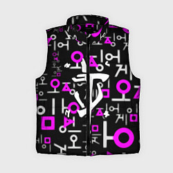 Женский жилет Doom неоновый паттерн