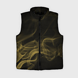 Женский жилет Color smoke yellow, цвет: 3D-черный