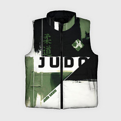 Женский жилет Время дзюдо, цвет: 3D-черный