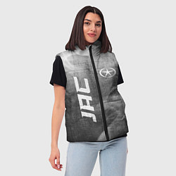 Женский жилет JAC - grey gradient вертикально, цвет: 3D-черный — фото 2