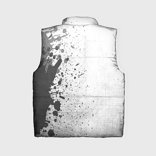 Женский жилет Pink Floyd - white gradient по-вертикали / 3D-Черный – фото 2