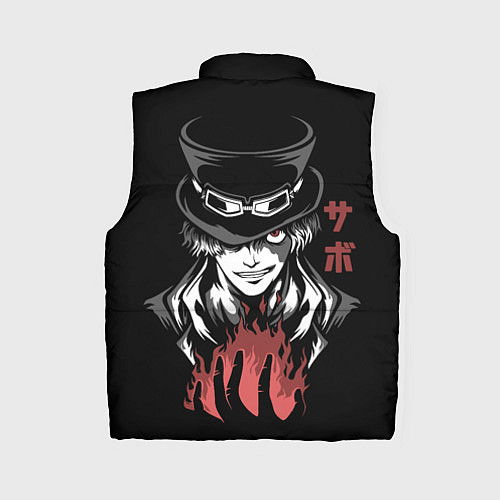 Женский жилет One Piece - Сабо / 3D-Черный – фото 2