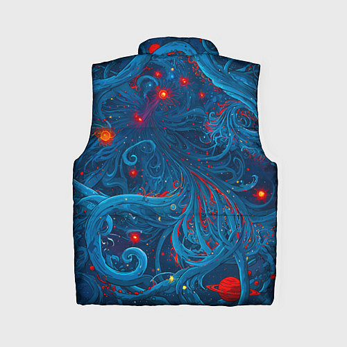 Женский жилет Контакт с хаосом / 3D-Черный – фото 2