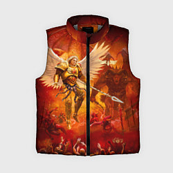 Женский жилет Сангвиний великий ангел, цвет: 3D-светло-серый