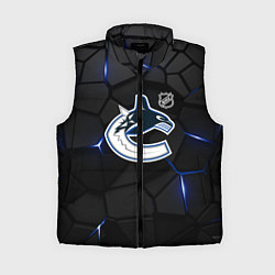 Женский жилет Ванкувер Кэнакс - НХЛ хоккей, цвет: 3D-черный