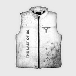 Женский жилет The Last Of Us - white gradient вертикально, цвет: 3D-черный