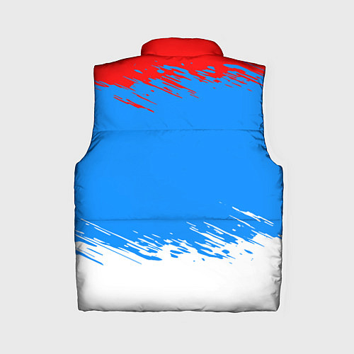 Женский жилет Патриот - флаг / 3D-Черный – фото 2
