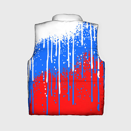 Женский жилет Патриот - флаг / 3D-Черный – фото 2