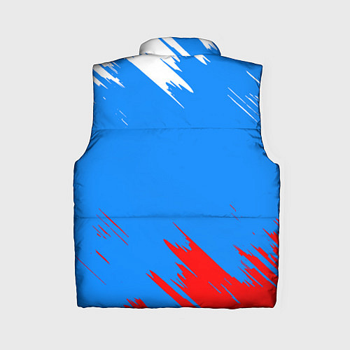 Женский жилет Патриот Россия - флаг / 3D-Черный – фото 2