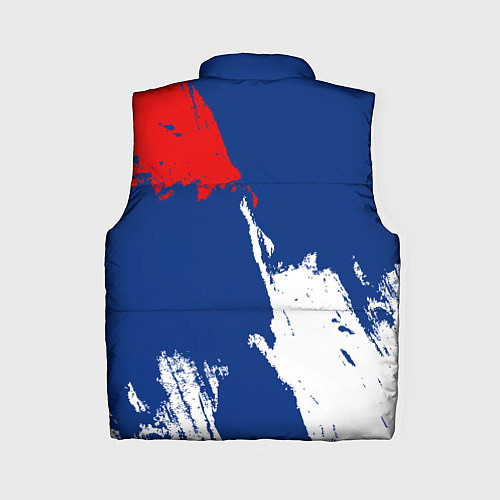 Женский жилет Монреаль Канадиенс - брызги краски / 3D-Черный – фото 2