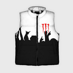Женский жилет Monster energy rock black