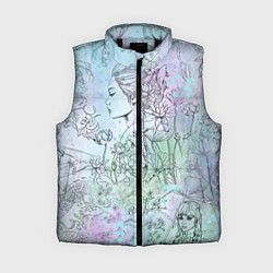 Женский жилет Скетч японские дорамы, цвет: 3D-черный