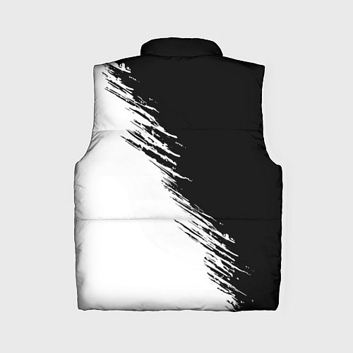 Женский жилет Umbrella Corp - black and white / 3D-Черный – фото 2