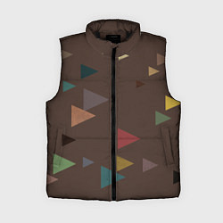 Женский жилет Осень палитра глубокий лес