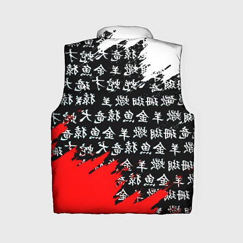 Женский жилет Doom dark age japan / 3D-Черный – фото 2
