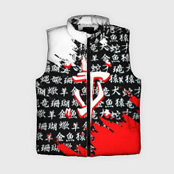 Женский жилет Doom dark age japan, цвет: 3D-черный