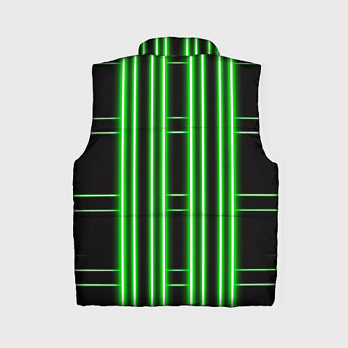 Женский жилет Neon green / 3D-Черный – фото 2