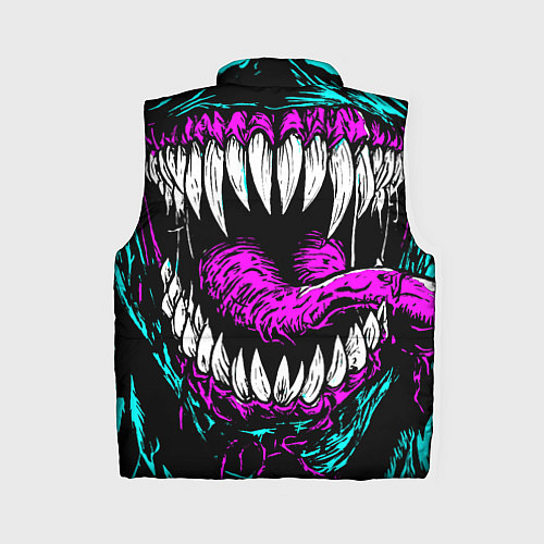 Женский жилет Клыки венома / 3D-Черный – фото 2