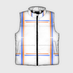 Женский жилет Neon white orange blue