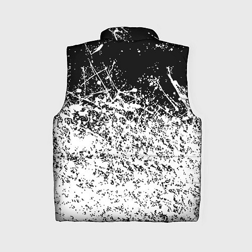 Женский жилет Doom краски всплеск кисти / 3D-Черный – фото 2