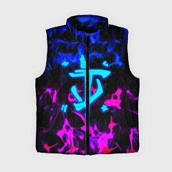 Женский жилет Doom неоновый дым