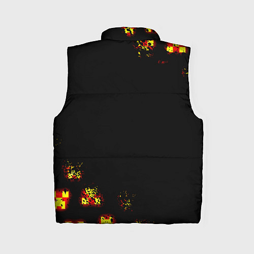 Женский жилет Doom x minecraft / 3D-Черный – фото 2