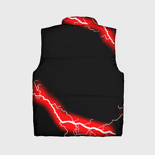 Женский жилет Doom красный шторм / 3D-Черный – фото 2